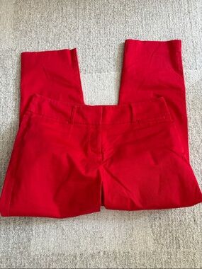 Ann Taylor Factory Red Women's Dress Pants